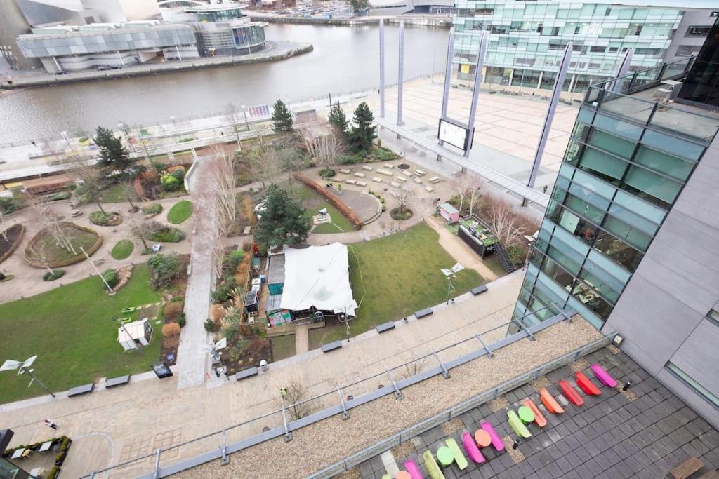מנצ'סטר Stylish Mediacity 2Bed, Sleeps 6, Amazing Views מראה חיצוני תמונה
