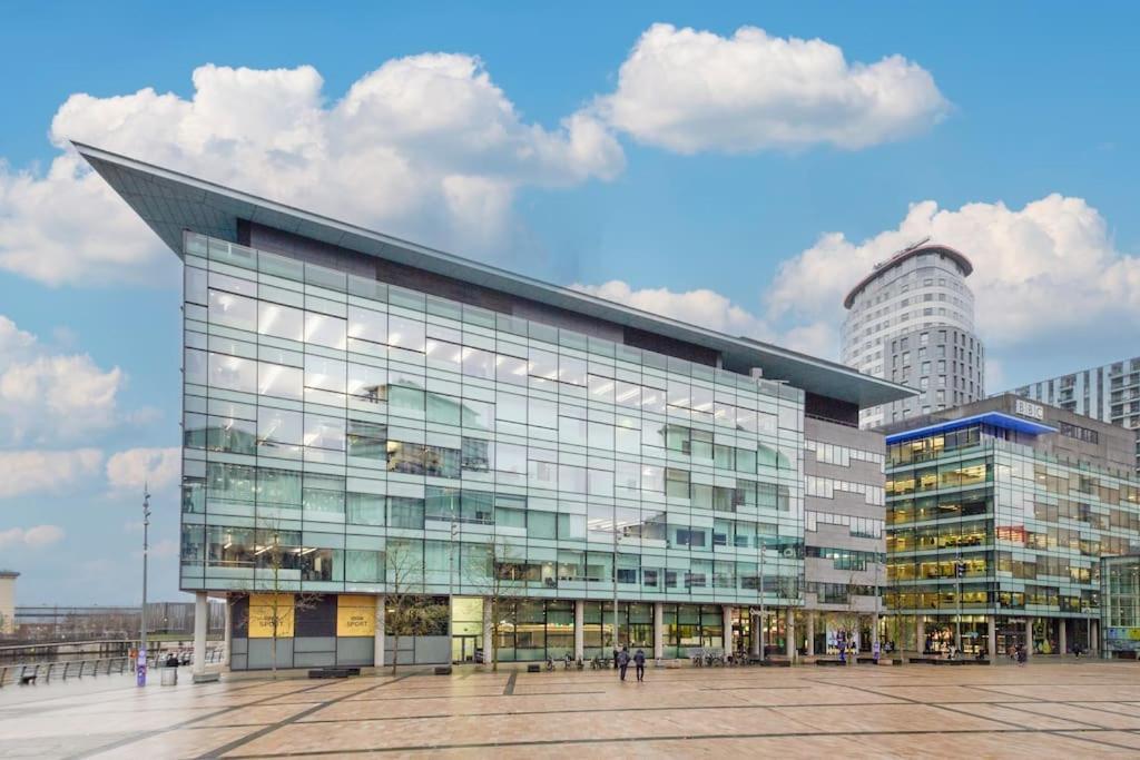 מנצ'סטר Stylish Mediacity 2Bed, Sleeps 6, Amazing Views מראה חיצוני תמונה