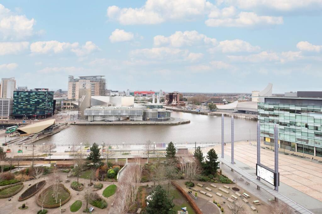 מנצ'סטר Stylish Mediacity 2Bed, Sleeps 6, Amazing Views מראה חיצוני תמונה